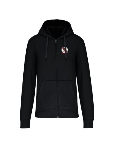 Sudadera cremallera con capucha "Mr Crowley"