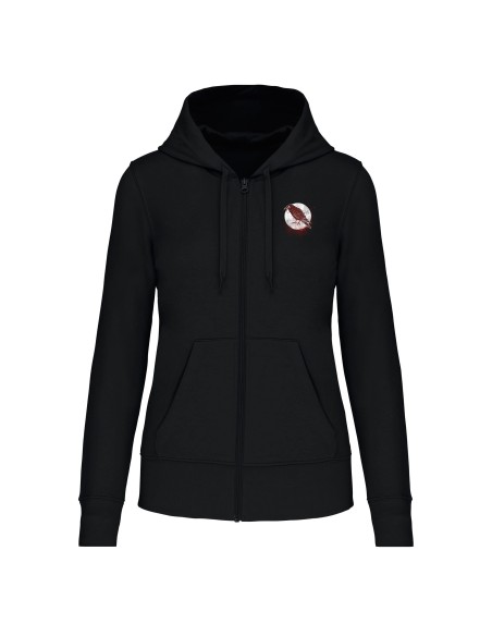 Sudadera cremallera con capucha "Mr Crowley"